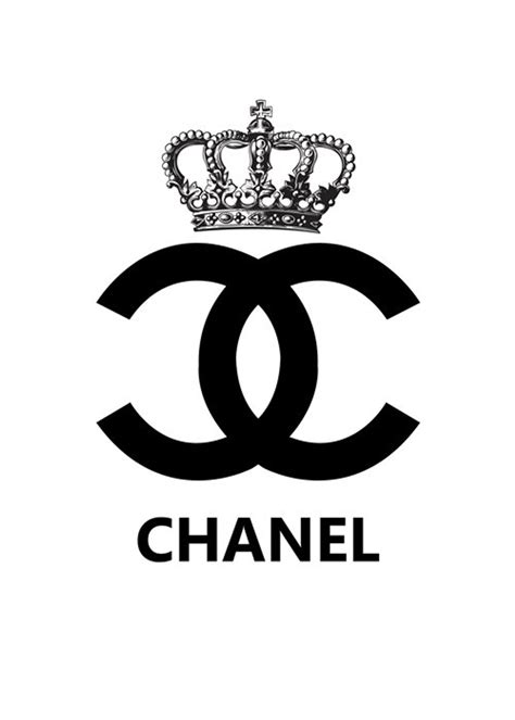 Chanel logo with crown